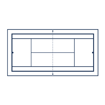 A0 Tennis court